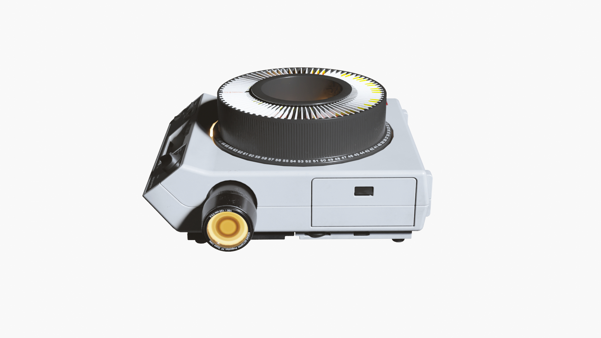 Kodak Ektagraphic Slide Projector 3D Model - TurboSquid 2459577