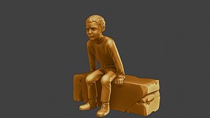 3D model ww2 Casual Boy CB1 009