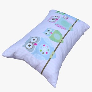 retopology pillow 3D model