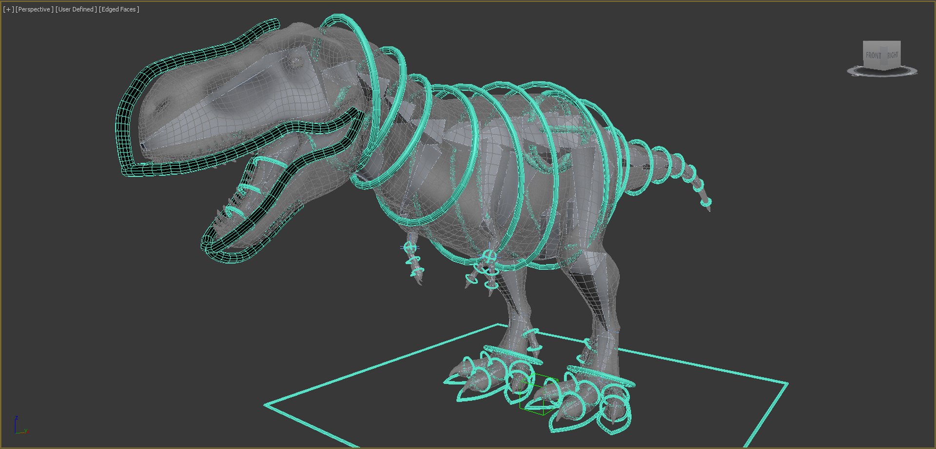Rex Rigged 3D - TurboSquid 1455994