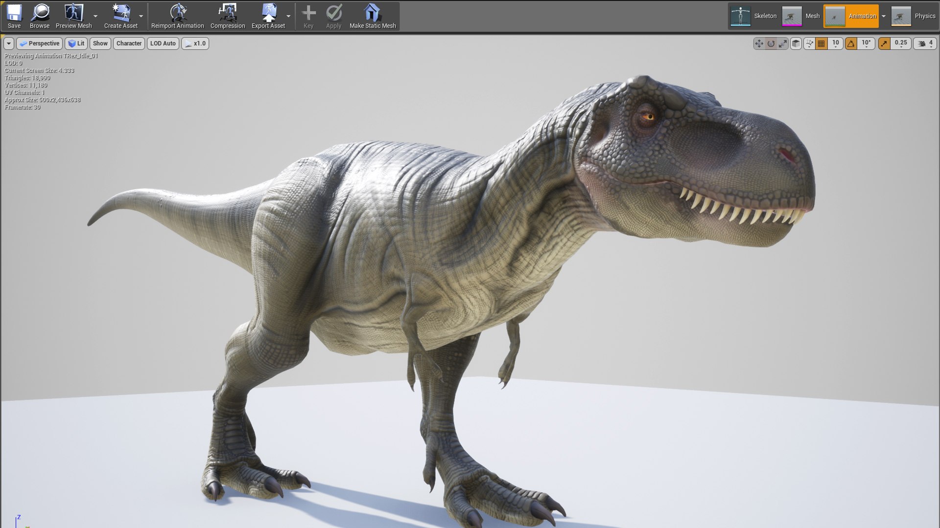 Rex Rigged 3D - TurboSquid 1455994