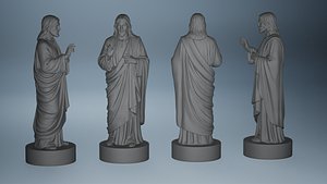 3D model Jesus Statue - STL File for 3D Printing