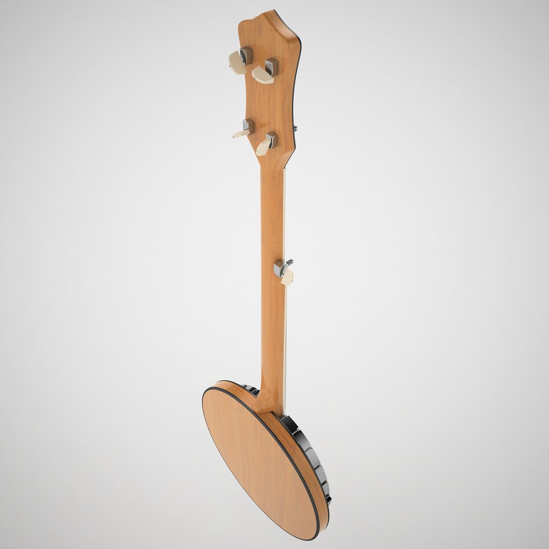 3d model banjo