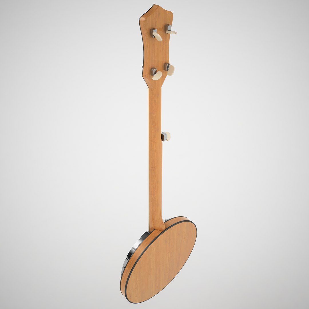 3d model banjo