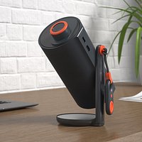 Compact Smart Video Projector with Adjustable Stand