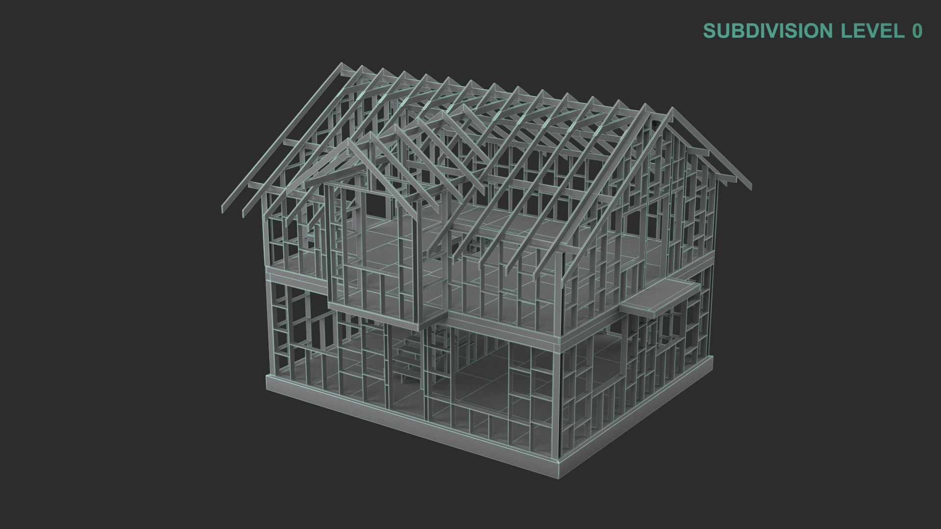 3D House Construction Model - TurboSquid 1829957