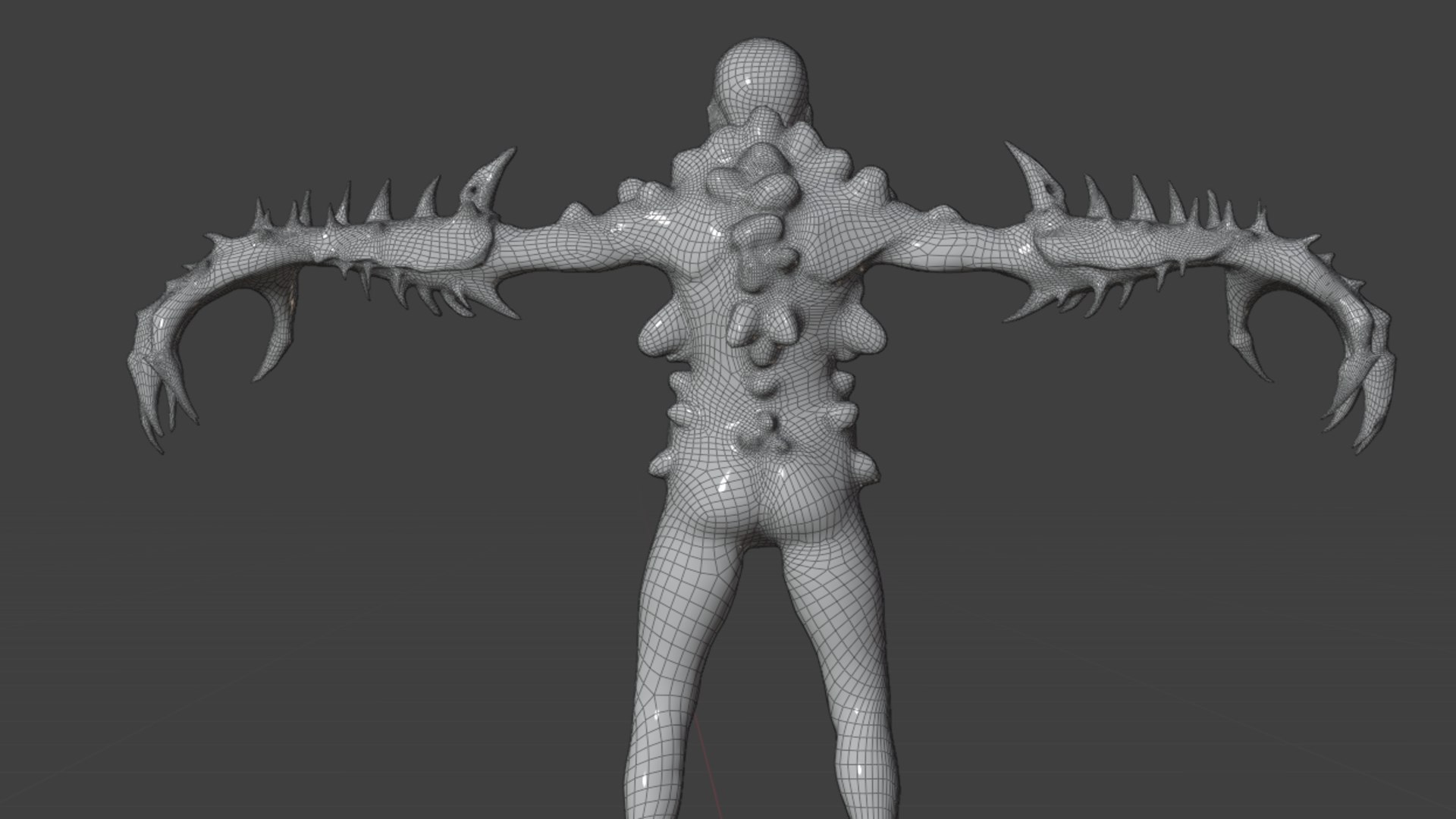 3D Mutant Monster Creature Model - TurboSquid 2553986
