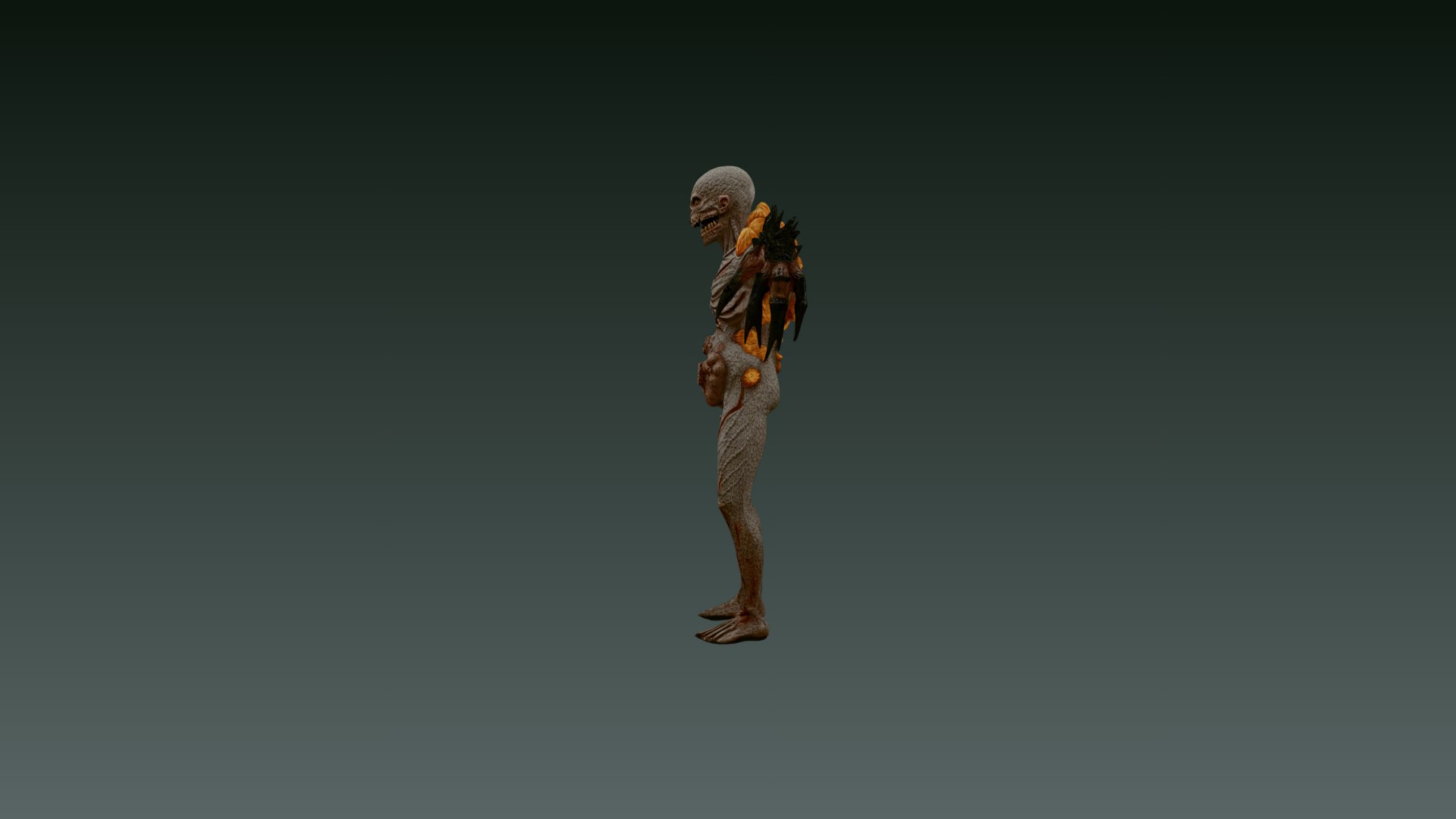 3D Mutant Monster Creature Model - TurboSquid 2553986