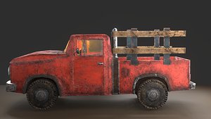 3D Pickup Truck model