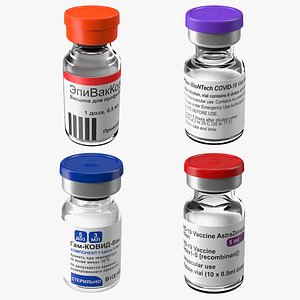 COVID-19 Medical Vaccination Medicaments Collection 2