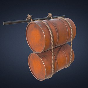 3D rope barrel