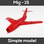 Mig - 15 Simple model