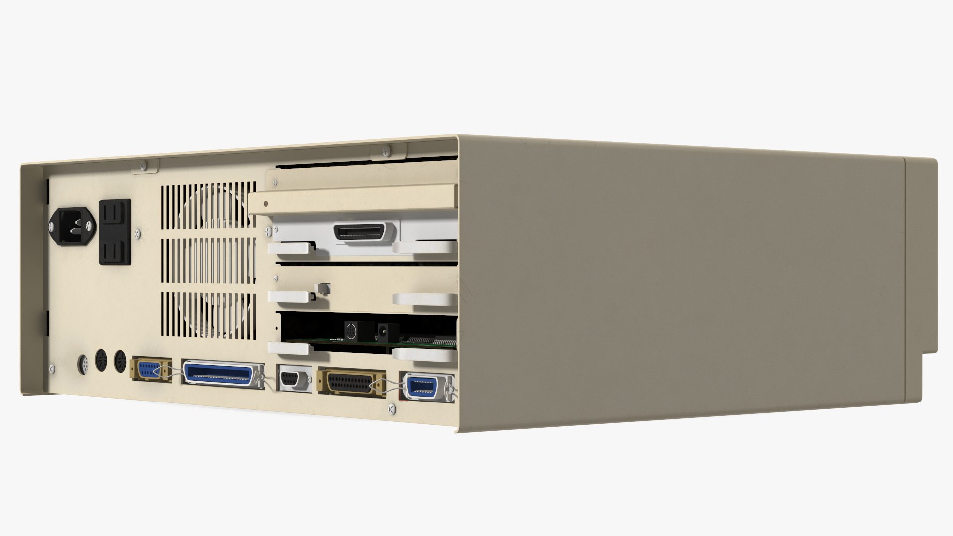 Vintage Computer Workstation Terminal 3D model TurboSquid 2071690