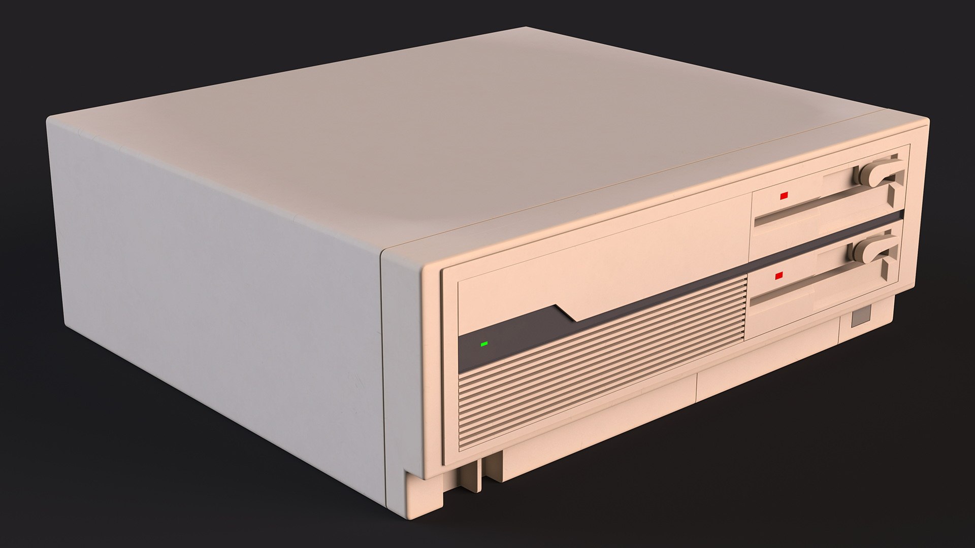 Vintage Computer Workstation Terminal 3D Model TurboSquid 2071690