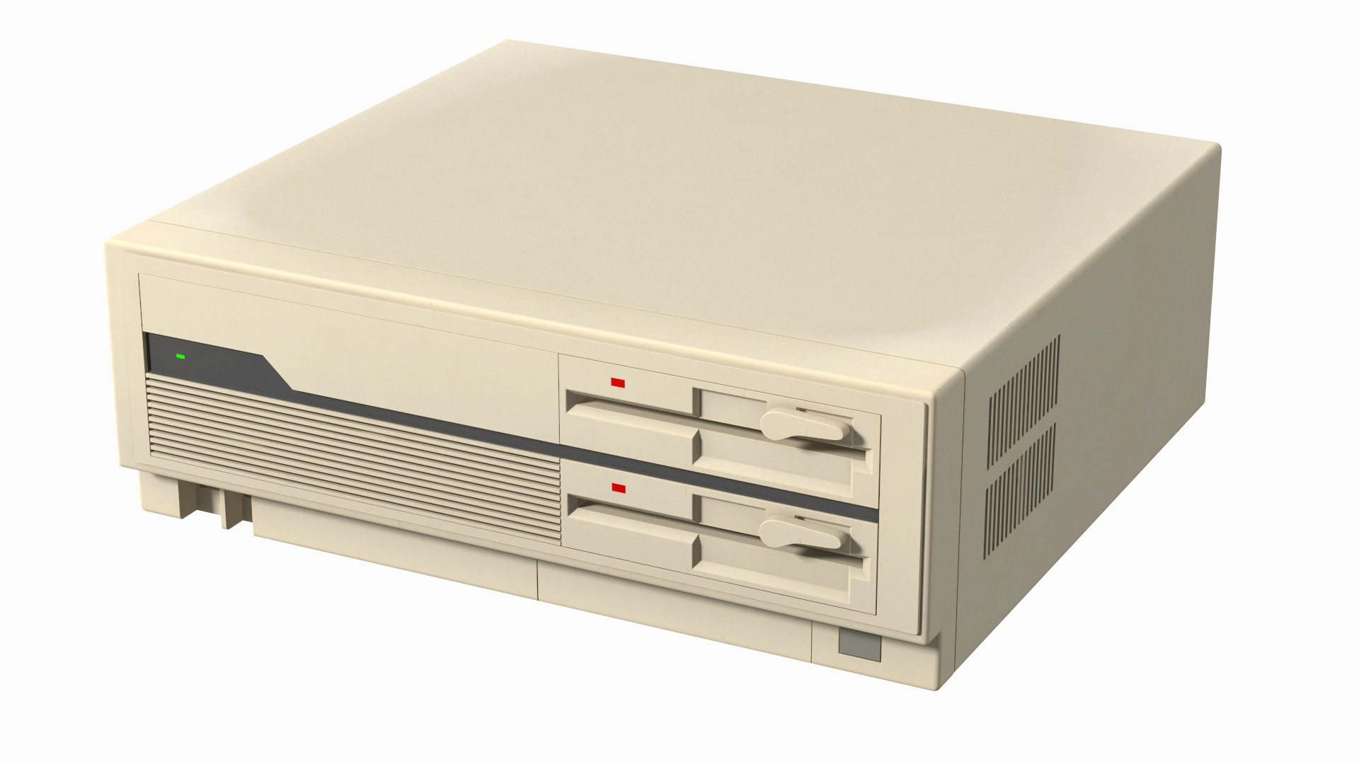 Vintage Computer Workstation Terminal 3D Model TurboSquid 2071690