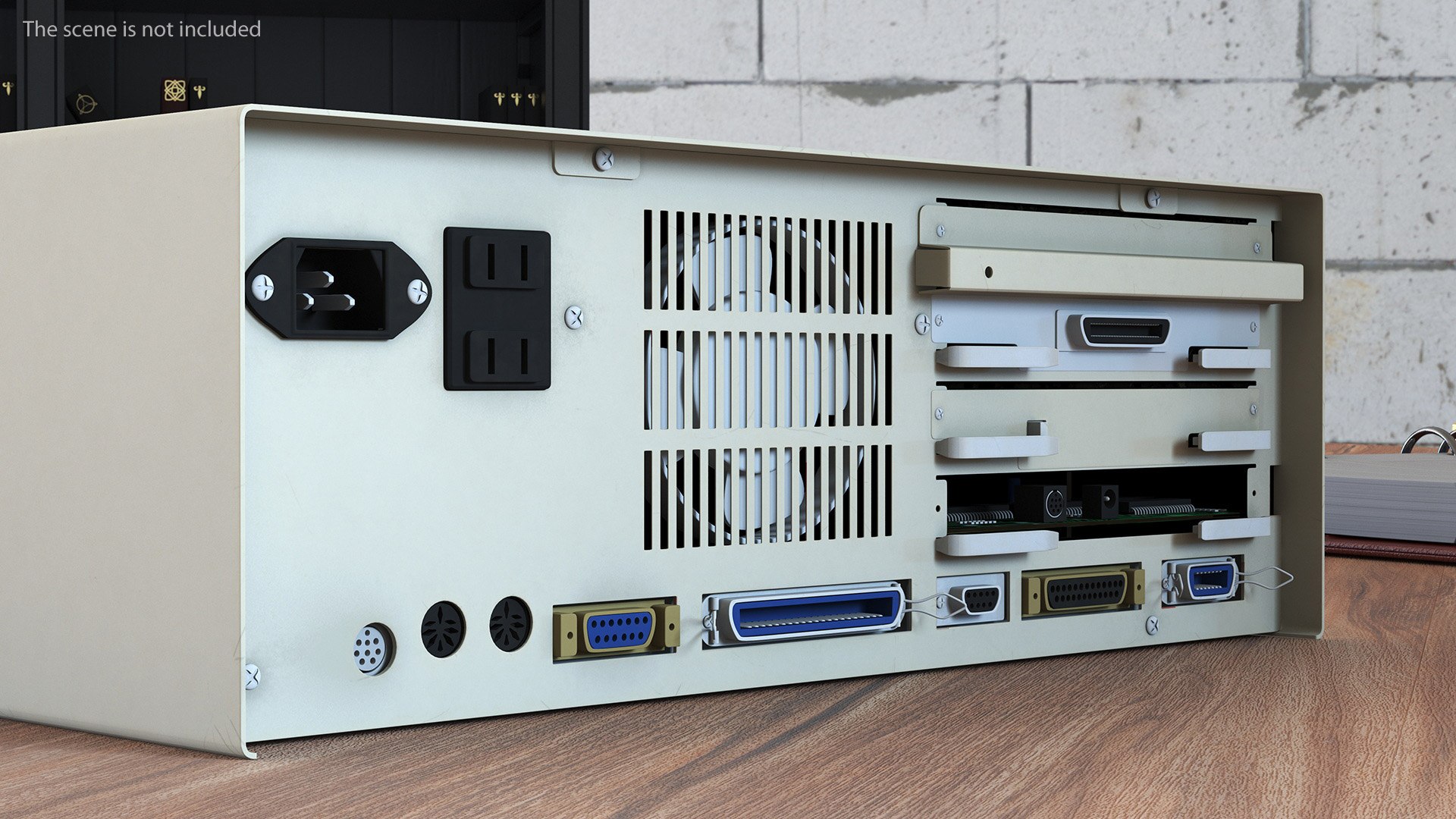 Vintage Computer Workstation Terminal 3D Model TurboSquid 2071690