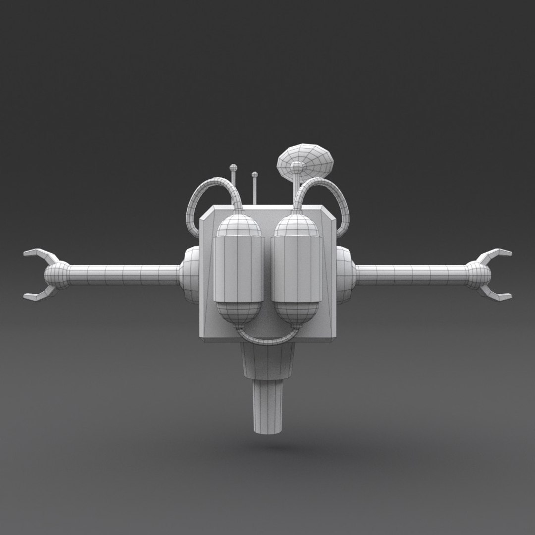 3D robot blender rigged - TurboSquid 1288389