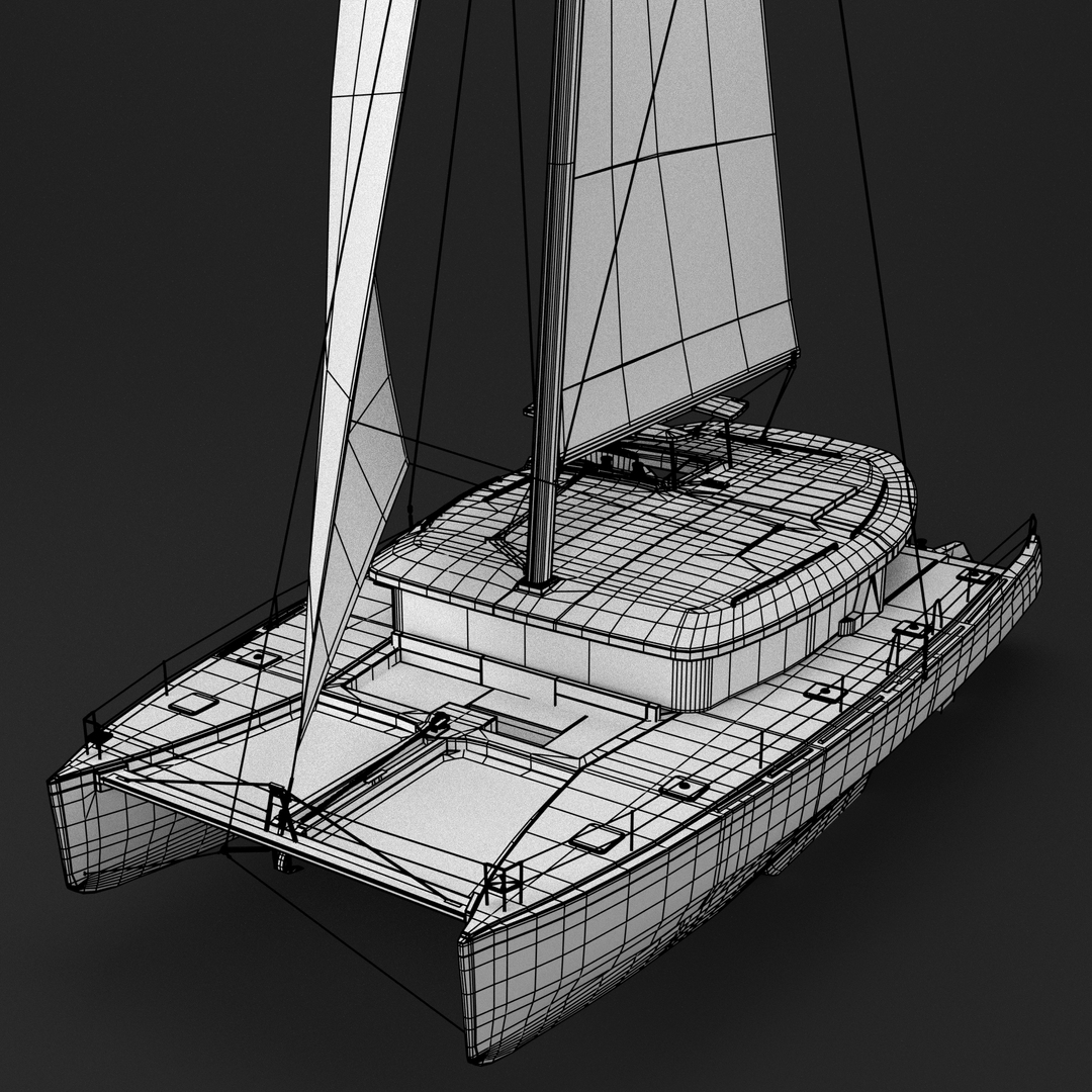 3d catamaran design