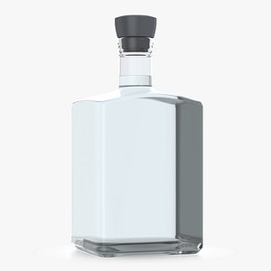 alcohol bottle 3D model