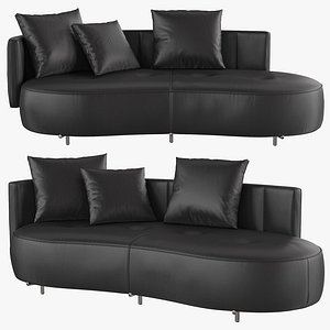 Angled Open - End Sofa Torii Bold 3D model
