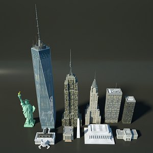 3D new york