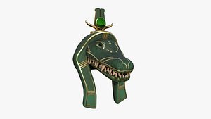 Sobek Mask A03 - Egyptian Gods Character Clothing