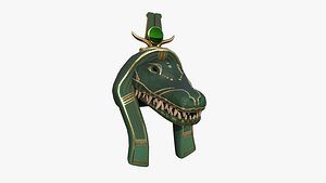 Sobek Mask A03 - Egyptian Gods Character Clothing