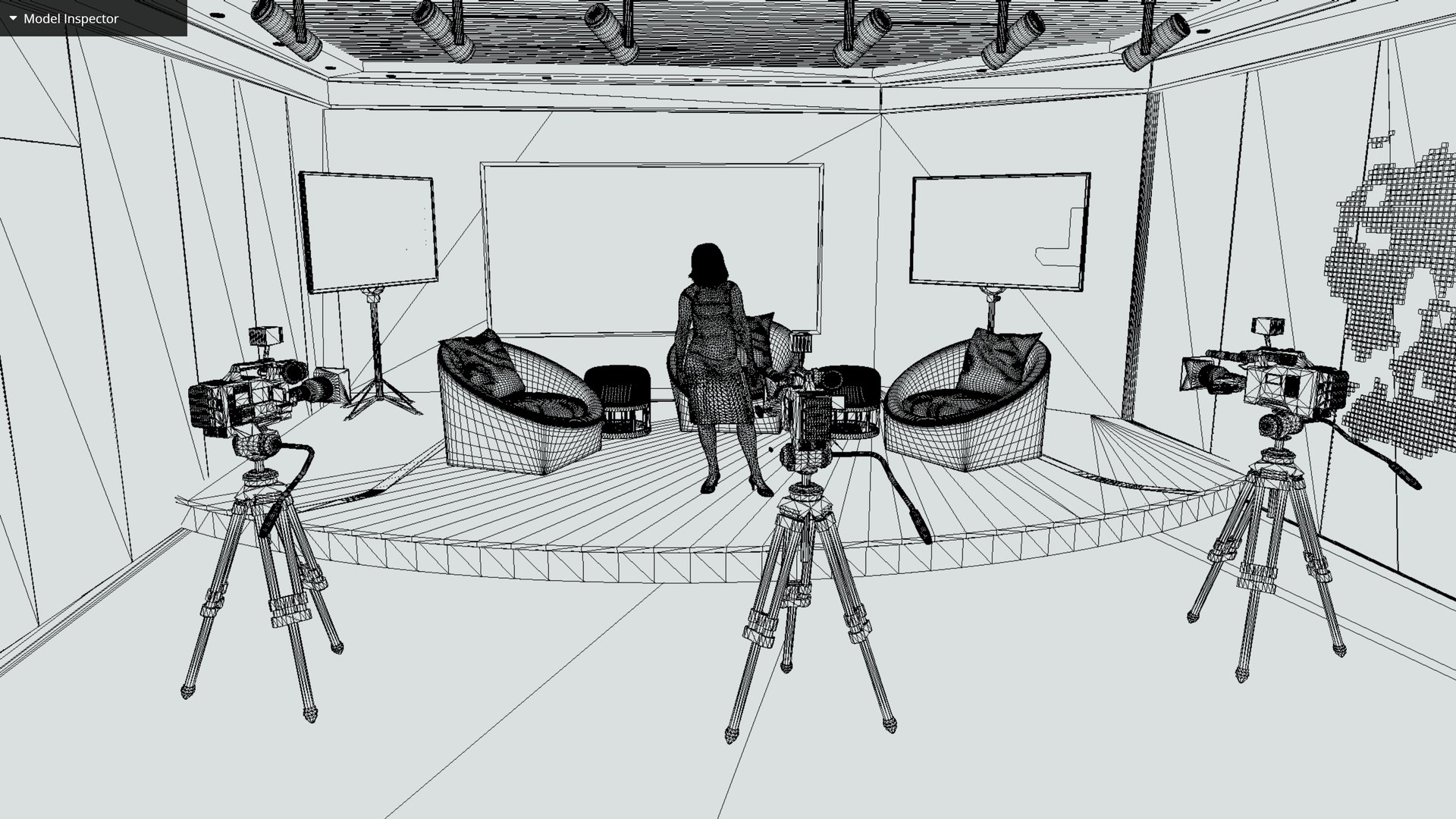3D Model Jennifer Hudson Talk Show RIG - TurboSquid 2179627