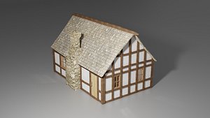3D house medieval
