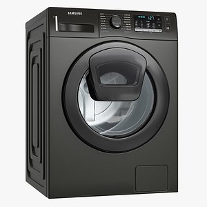 3D model Samsung Washing Machine - WW80T4540AX1FH