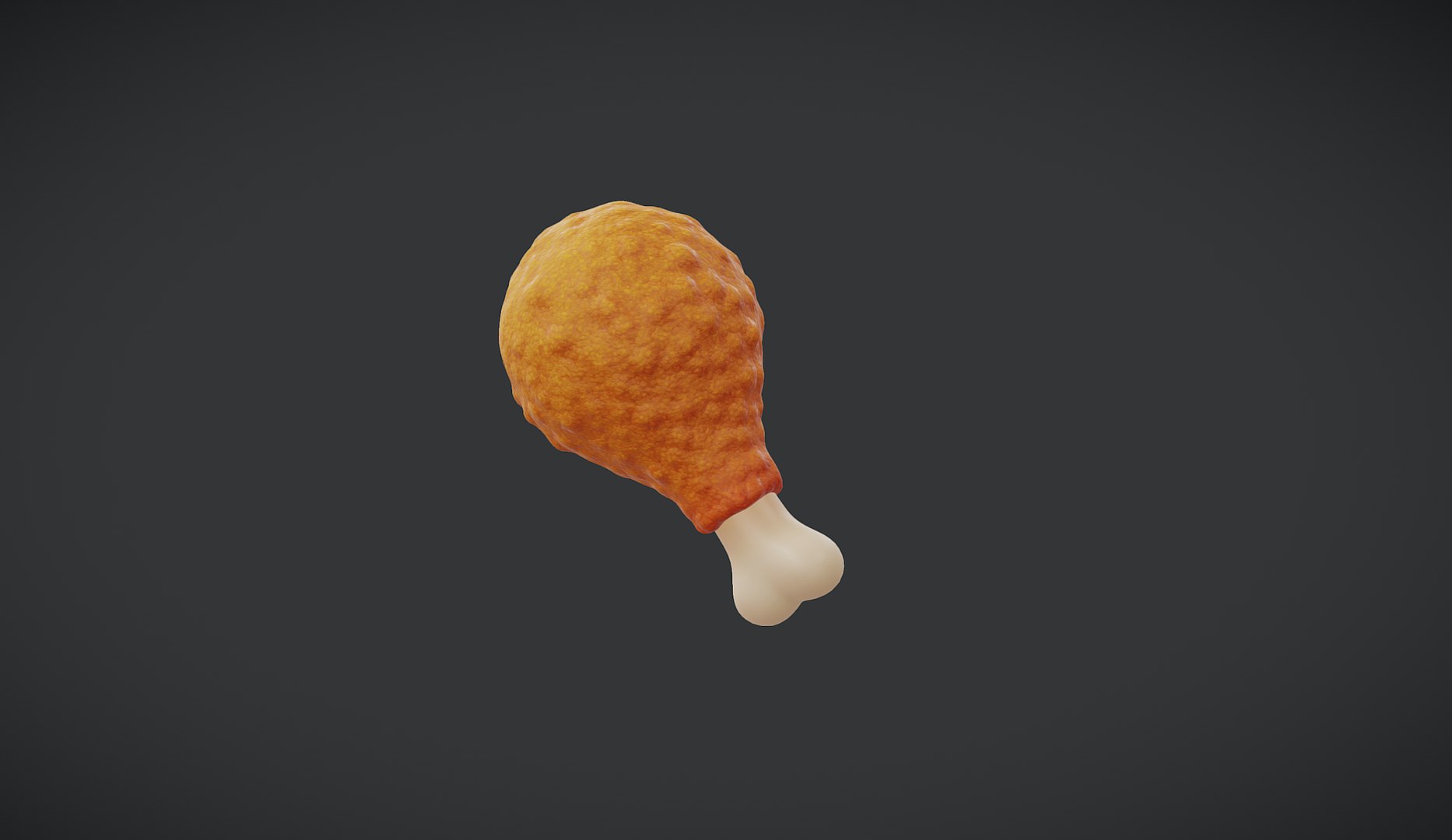 3D Crispy Chicken Drumstick https://p.turbosquid.com/ts-thumb/aV/6l1NDg/eN/zz261005105925/png/1791172861/1920x1080/fit_q87/45660dcc19bf6bfd94ea37a28e1473df8d668b1a/zz261005105925.jpg