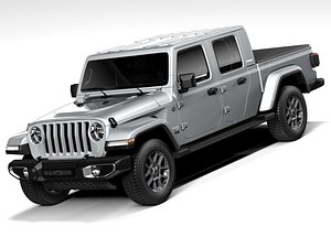 3D Jeep Gladiator 2020