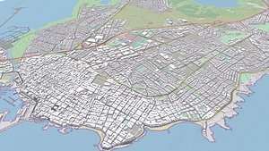 3D Cityscape Torrevieja Spain