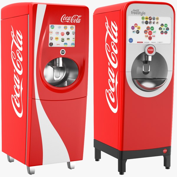 Two Detailed Freestyle Soda Machines 3D model - TurboSquid 2030404