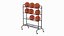 Vertical Basketball Storage Rack