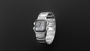 Casio watch 3D model