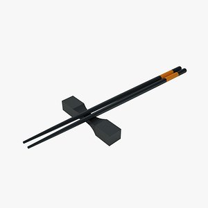 3d model sushi sticks