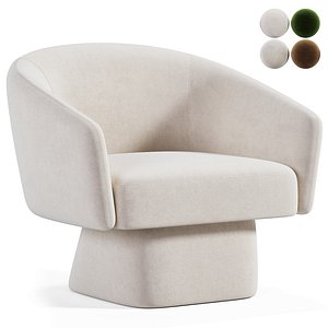 3D Bruno Lounge Chair