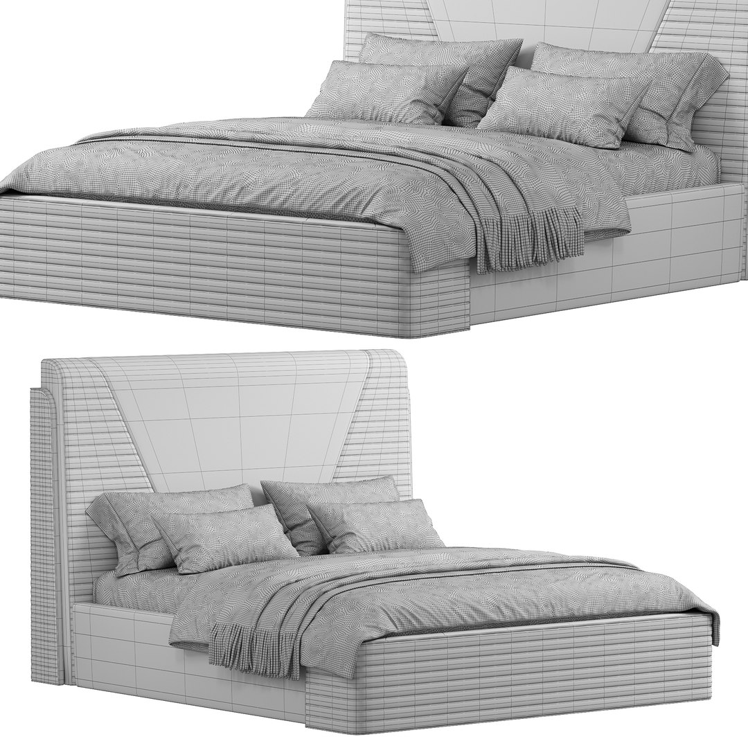 3D Marakkesh bed - TurboSquid 2140163