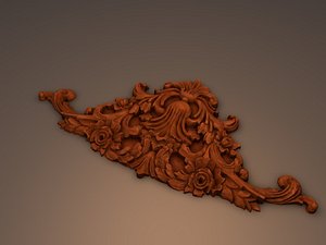 ornament relief 3d model
