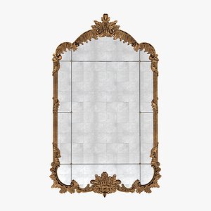 Hickory White Lilian August Hyde Mirror LA81343-01