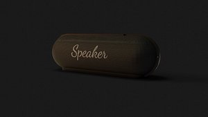 bluetooth speaker pbr 3D