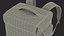 Insulated Food Delivery Bag 3D model