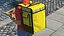 Insulated Food Delivery Bag 3D model
