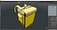 Insulated Food Delivery Bag 3D model