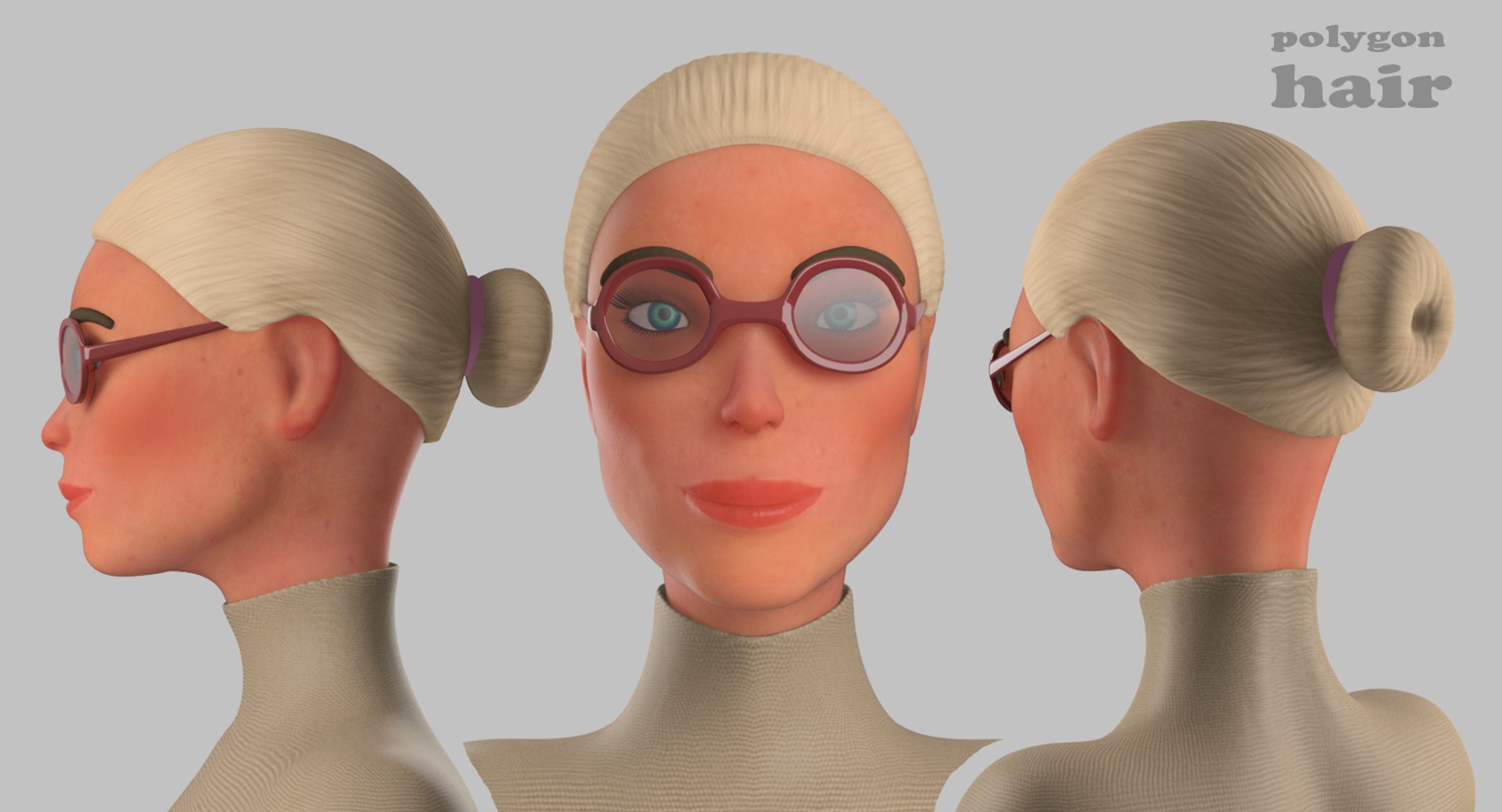 3D Model Teacher Female Ordinary TurboSquid 1349609