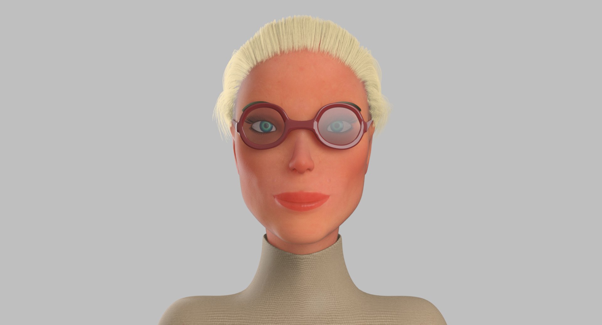 3D Model Teacher Female Ordinary - TurboSquid 1349609