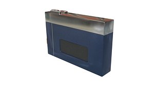 walkman cassette player with PBR materials