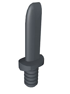 lego dagger 3d dxf