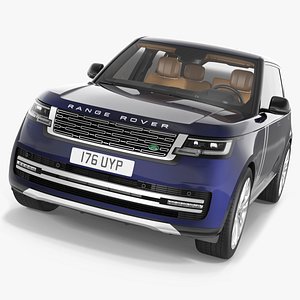 Range Rover 2022 Simple Interior 3D model